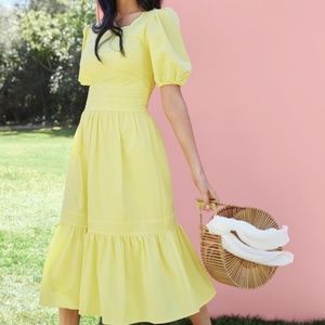 Rachel Parcell Puff Sleeve Dress